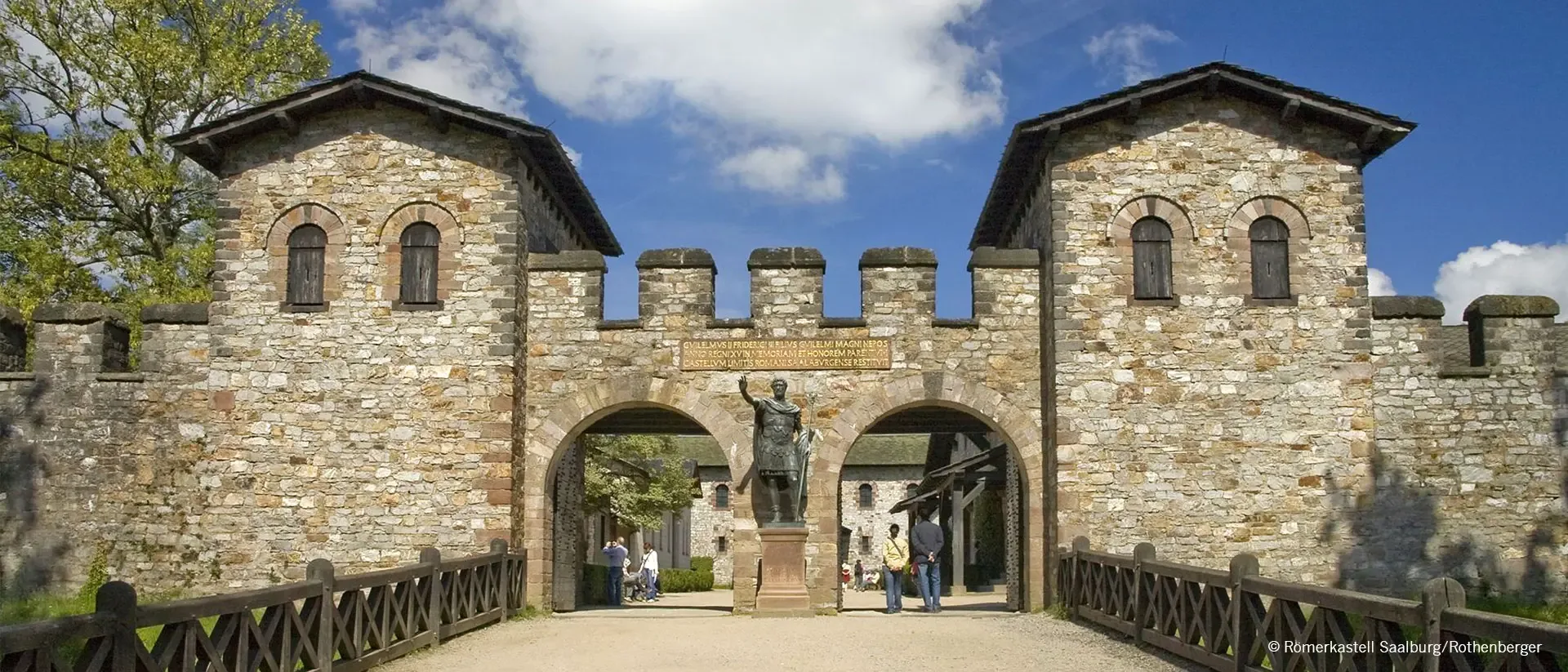 saalburg museum - day trips from frankfurt